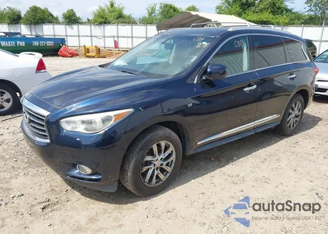 2015 Infiniti Qx60 из США, поврежденный, VIN 5N1AL0MMXFC554836